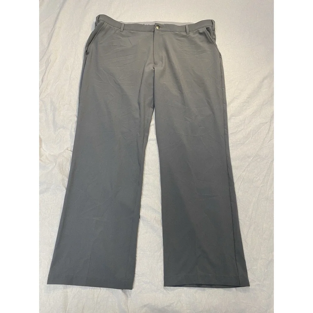 Adidas Golf Pants‎ Mens 42x32 Gray Ultimate Performance Stretch Athletic